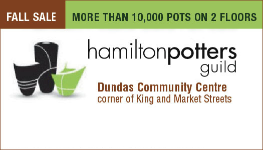 Hamilton Potters Guild in Dundas Ontario